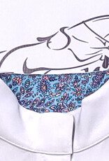 RJ Classics RJ Classics Maddie Jr Long Sleeve Show Shirt White/Paisley Floral