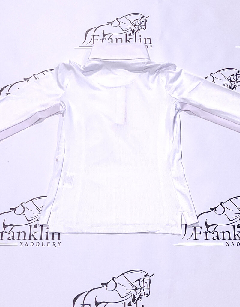 Romfh Romfh Childrens Sarah Long Sleeve Show Shirt White/Pink Welly Ponies