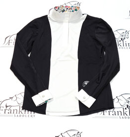 Essex Classics Essex Classic Girl's Long Sleeve Luna Show Shirt Black/White