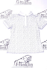 LeMieux LeMieux Mini Bella Show Shirt White/Horseshoes