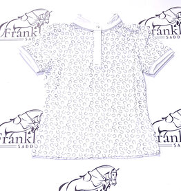 LeMieux LeMieux Mini Bella Show Shirt White/Horseshoes