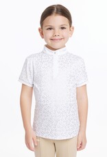 LeMieux LeMieux Mini Bella Show Shirt White/Horseshoes