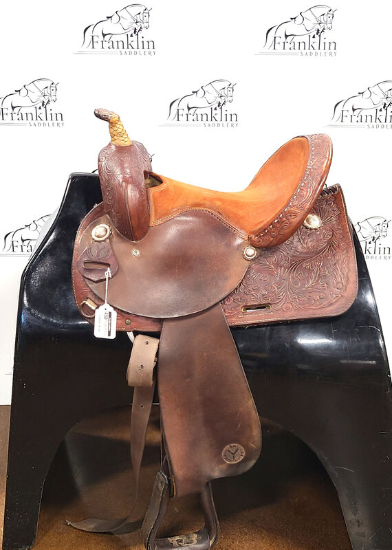 Circle Y Western Saddle 14" Seat Consignment #784