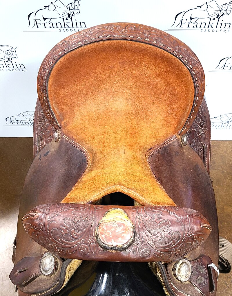 Circle Y Western Saddle 14" Seat Consignment #784