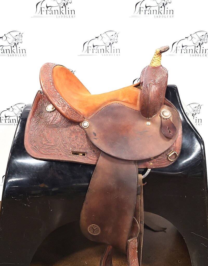 Circle Y Western Saddle 14" Seat Consignment #784