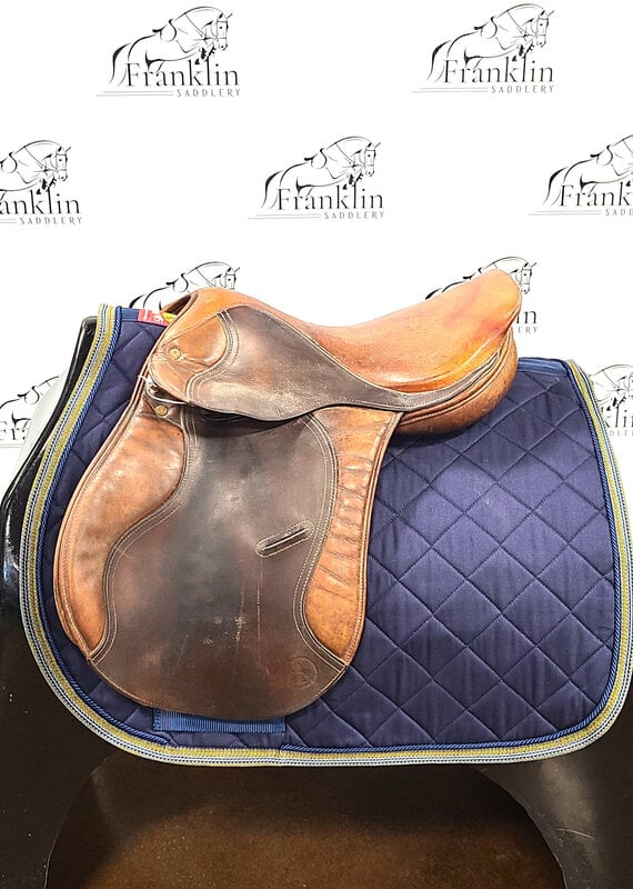 Crosby Jumping Saddle 16.5" Seat Consignment #787