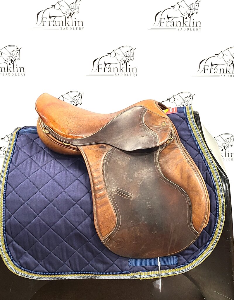 Crosby Jumping Saddle 16.5" Seat Consignment #787