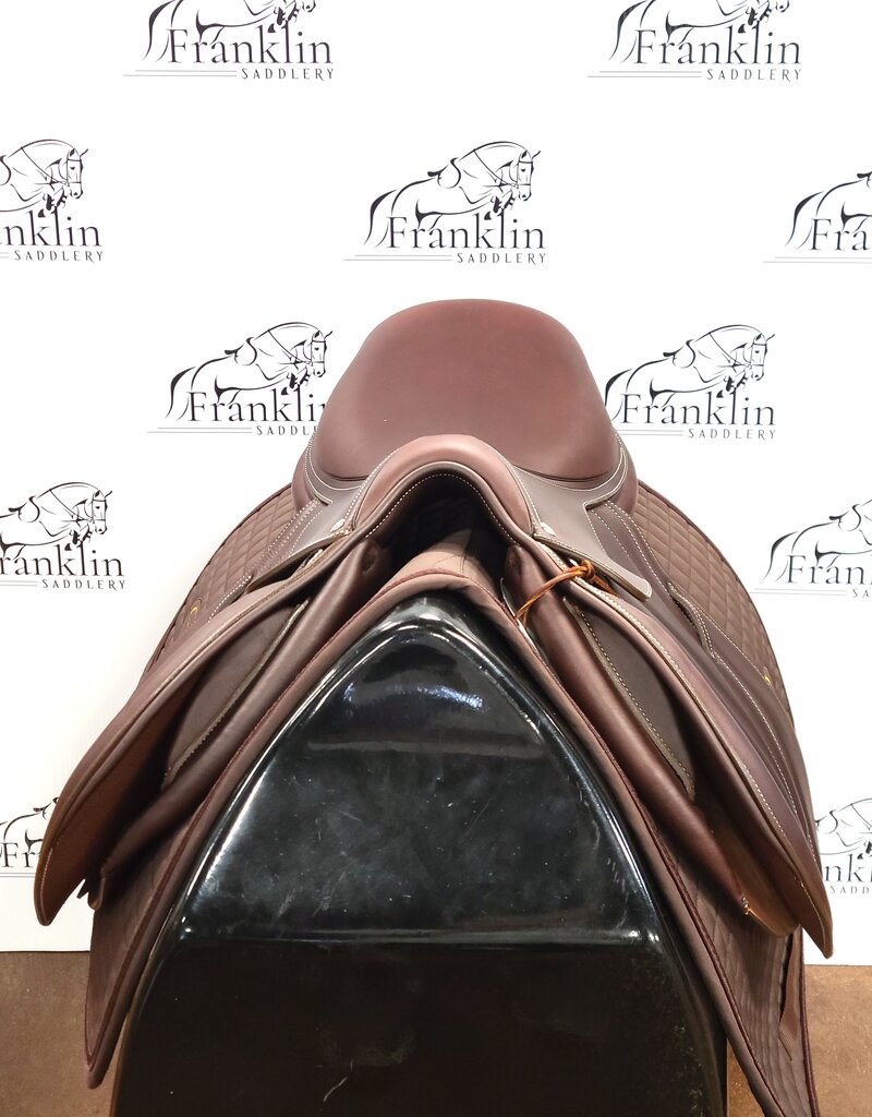 Butet Butet Premium Integrated L 16.5" Seat 2.25 Flap Standard Tree Gold Saddle