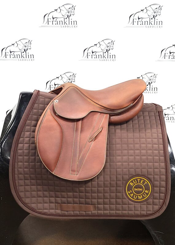Butet Baby Butet Premium 000 Flap 14" Seat Wide Tree DF  Gold Saddle
