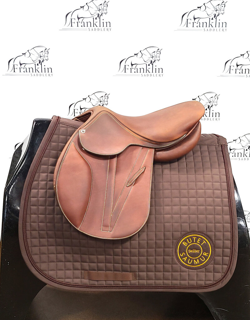 Butet Baby Butet Premium 000 Flap 14" Seat Wide Tree DF  Gold Saddle