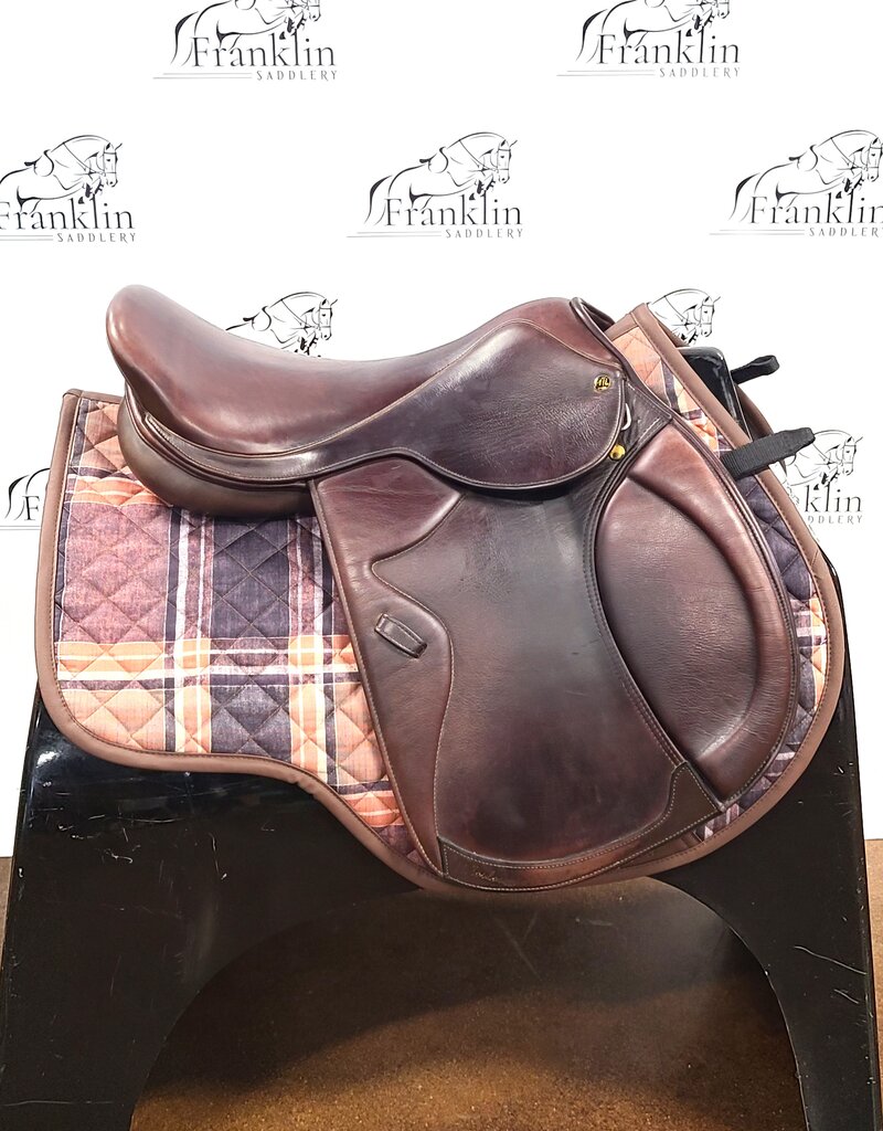 M. Toulouse M. Toulouse Premia Close Contact Saddle 17.5" Seat Consignment #800