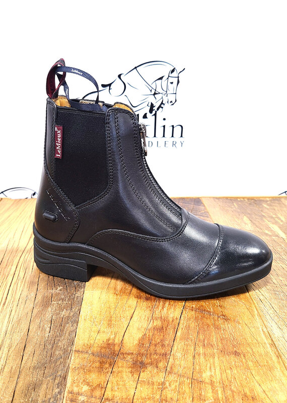 LeMieux LeMieux Junior Zip Paddock Boot Black