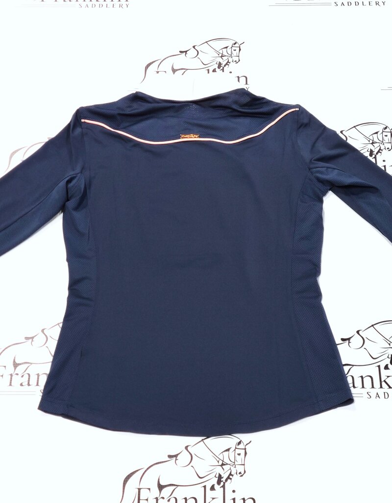 Chestnut Bay Chestnut Bay Caliente Liberty Long Sleeve Show Shirt Navy