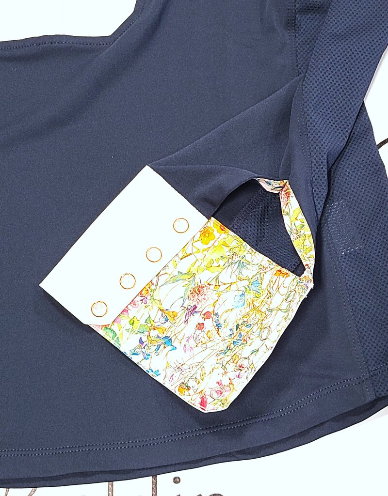 Chestnut Bay Chestnut Bay Caliente Liberty Long Sleeve Show Shirt Navy