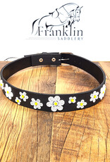 The Kenyan Collection The Kenyan Collection Beaded Belt Daisies Wide