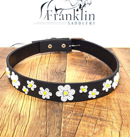 The Kenyan Collection The Kenyan Collection Beaded Belt Daisies Wide