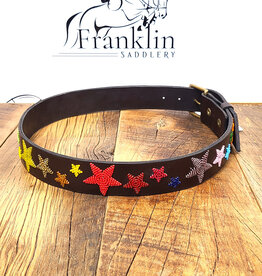 The Kenyan Collection The Kenyan Collection Posey Stars Beaded Belt 32"