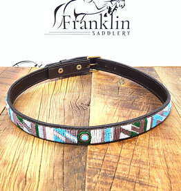 The Kenyan Collection The Kenyan Collection Beaded Belt Jacaranda Standard Width