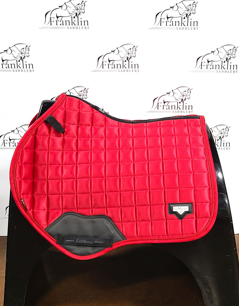 LeMieux LeMieux Loire Satin Close Contact Pad Chili