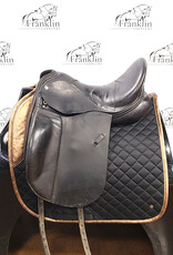 Frank Baines Omni Dressage Saddle 17" Seat Consignment #804