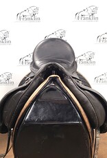 Frank Baines Omni Dressage Saddle 17" Seat Consignment #804