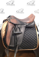 Custom J. Hulsebos Dressage Saddle 17.5" Seat Consignment #805