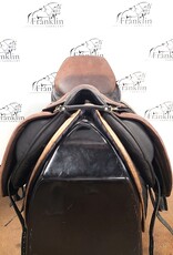 Custom J. Hulsebos Dressage Saddle 17.5" Seat Consignment #805
