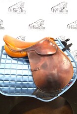 English Saddle 17.5" Seat Saddle Consignment #809