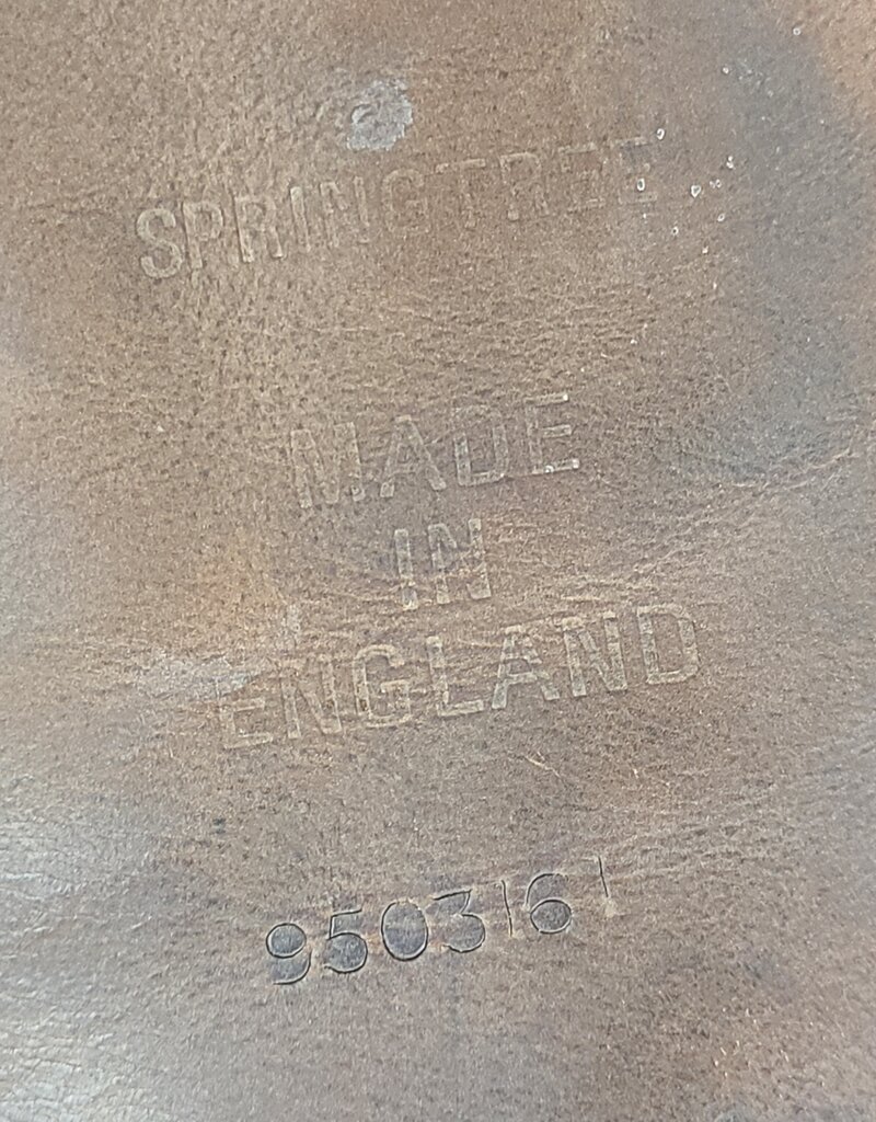 English Saddle 17.5" Seat Saddle Consignment #809