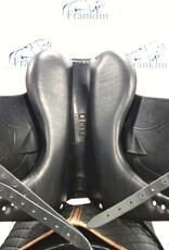 Devoucoux Monoflap Dressage Saddle 18.5" Seat Consignment #812
