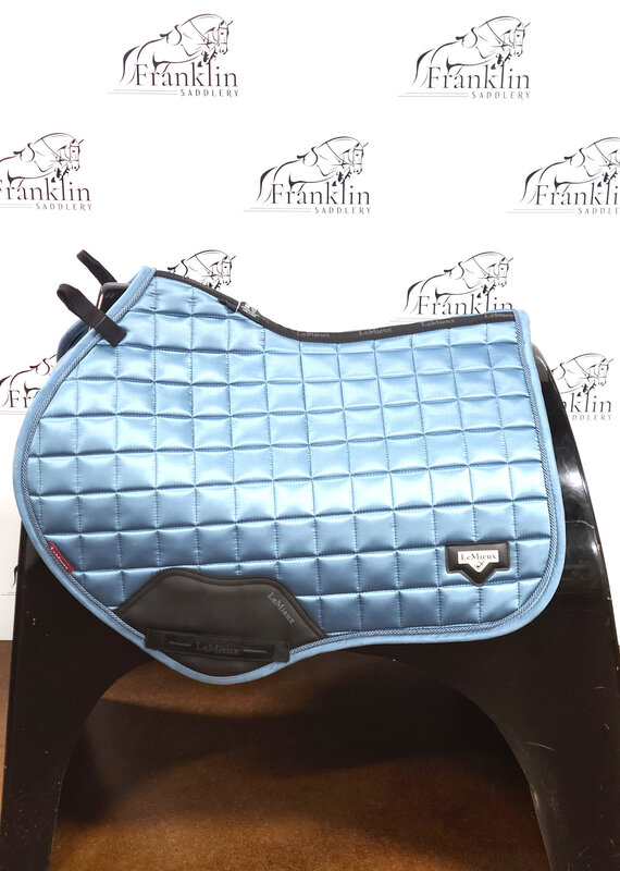 LeMieux LeMieux Loire Satin Close Contact Saddle Pad Ice Blue
