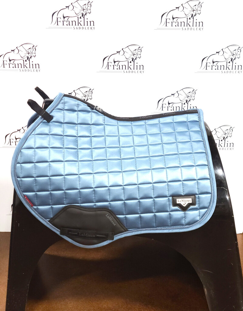LeMieux LeMieux Loire Satin Close Contact Saddle Pad Ice Blue