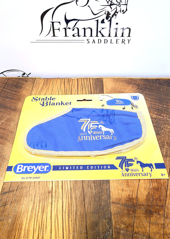 Breyer Breyer 75th Anniversary Blue Stable Blanket