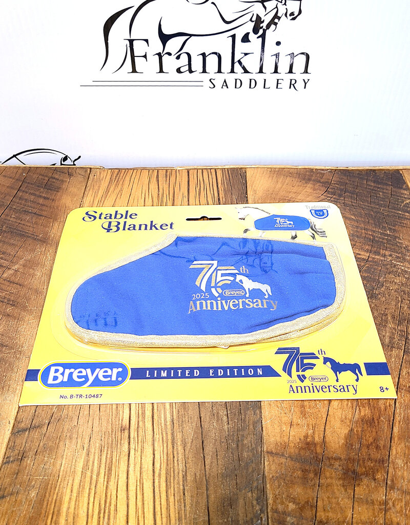 Breyer Breyer 75th Anniversary Blue Stable Blanket