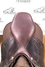 Butet Used Butet Premium M 17.5" Seat 2.5 Flap Extra Wide Tree D+TF Panel Cachou Saddle Consignment #639