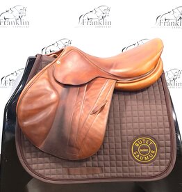 Butet Used Butet Premium M 17.5" Seat 2.5 Flap Standard Tree Saddle FABDT Panels (Non-Integrated Panels)