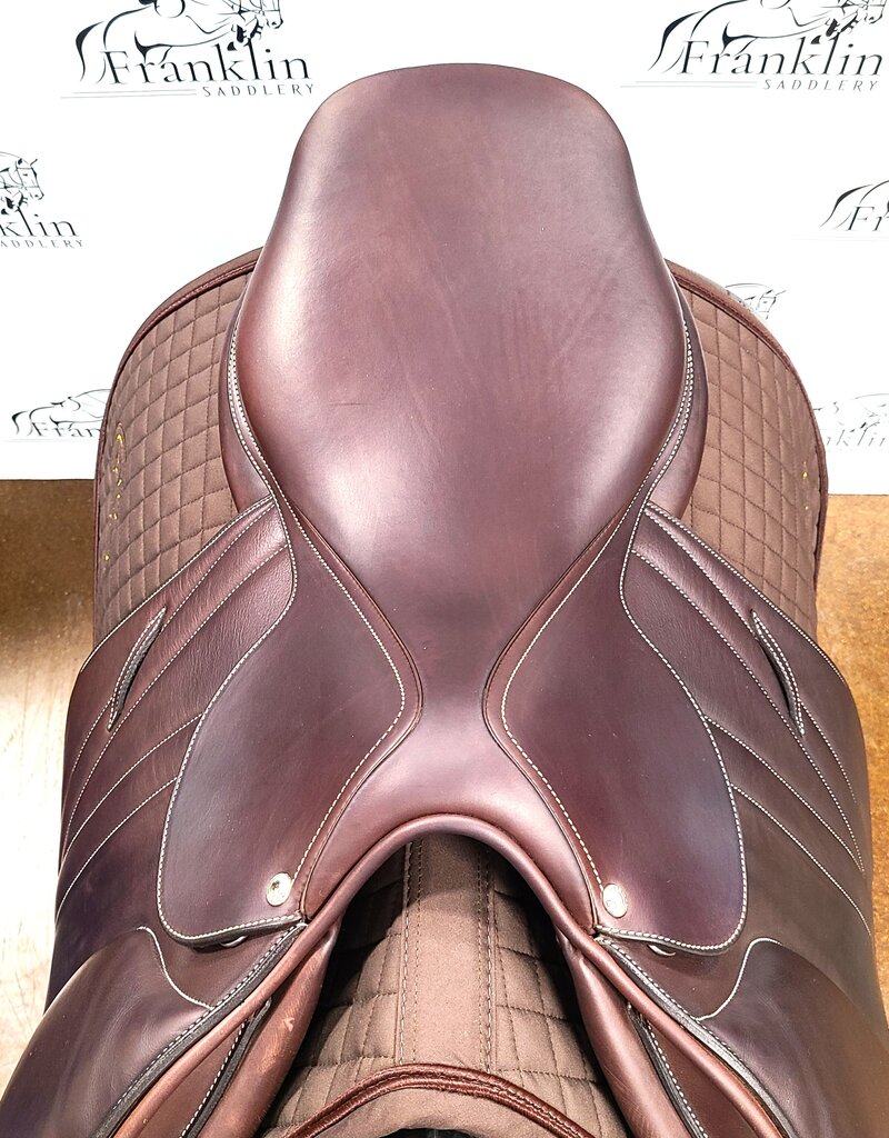 Butet Butet Premium Integrated M 17" Seat 2.5 Flap Wide Tree  DF Cachou Saddle