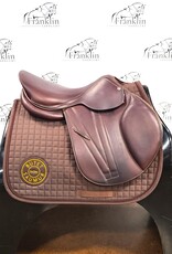 Butet Butet Premium Integrated M 17" Seat 2.5 Flap Wide Tree  DF Cachou Saddle