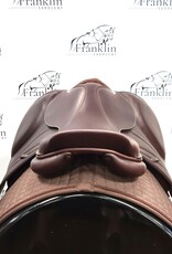 Butet Butet Premium Integrated M 17" Seat 2.5 Flap Wide Tree  DF Cachou Saddle