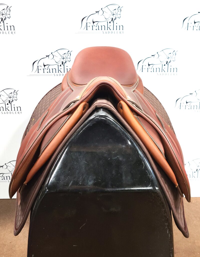 Butet Butet Premium P 16" Seat 2 Flap Standard Tree Gold Saddle