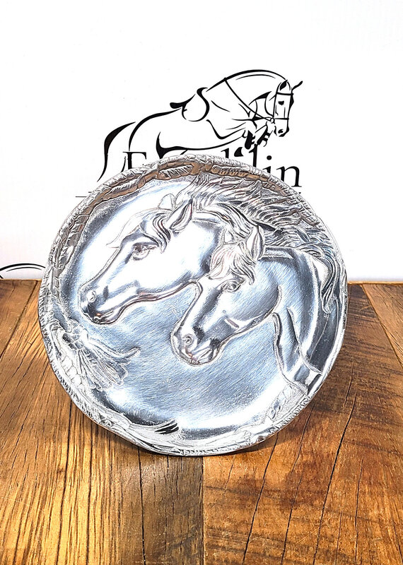 Arthur Court Arthur Court Cookie/Treat Stand Horse Heads