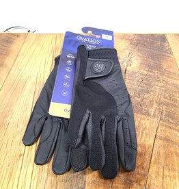 Ovation Ovation Luxe Grip Vented Black Gloves