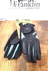 Dublin Dublin Cool-It Gel Riding Gloves Black/Teal