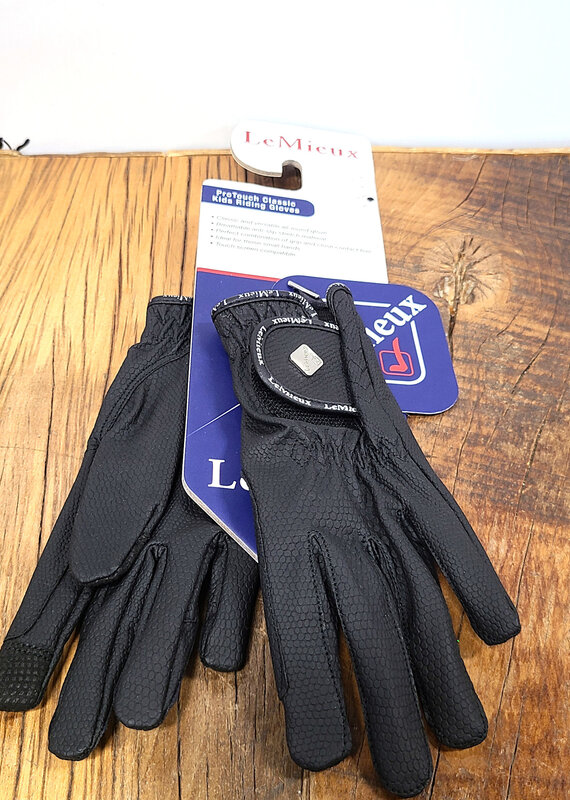 LeMieux LeMieux Junior Classic Riding Glove Black