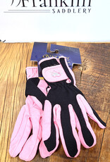 Ovation Ovation Hearts & Horses Gloves Pink/Black
