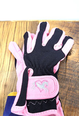 Ovation Ovation Hearts & Horses Gloves Pink/Black