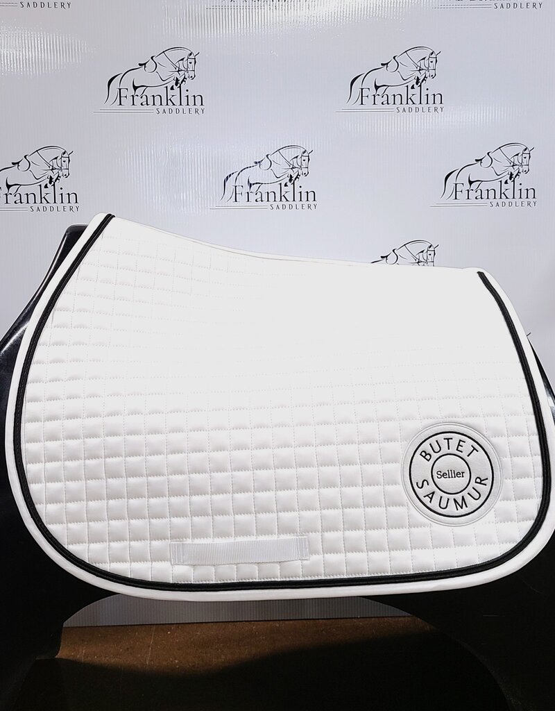 Butet Butet White Saddle Pad