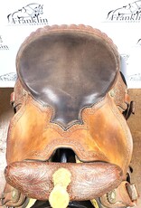 Triple Creek Saddlery  Western Saddle 15" Seat FQHB Consignment #820