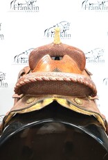 Triple Creek Saddlery  Western Saddle 15" Seat FQHB Consignment #820