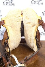 Triple Creek Saddlery  Western Saddle 15" Seat FQHB Consignment #820